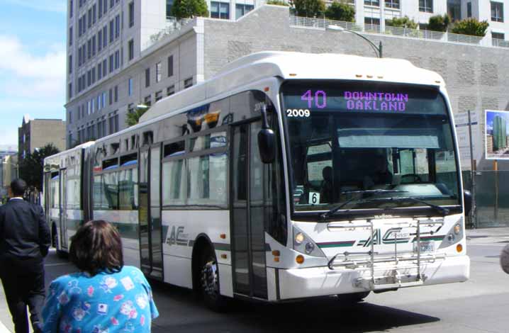 AC Transit Van Hool AG300 2009